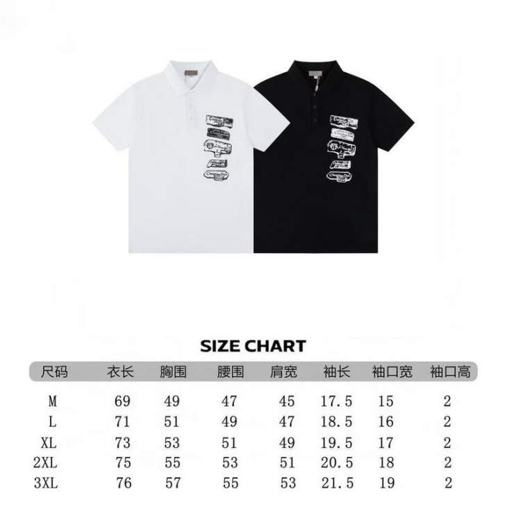 Picture of Dior Polo Shirts Short _SKUDiorM-3XL8qx17528495